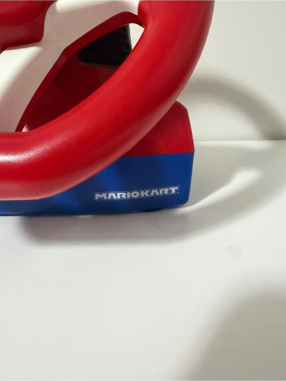 Nintendo Red Mario Racing Wheel with Pedals - Picture 3 of 9